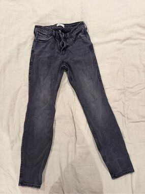 Abercrombie & Fitch Dark Gray Skinny Jeans